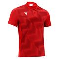 Thavil Polo RED/WHT 3XL Poloskjorte i elastisk stoff