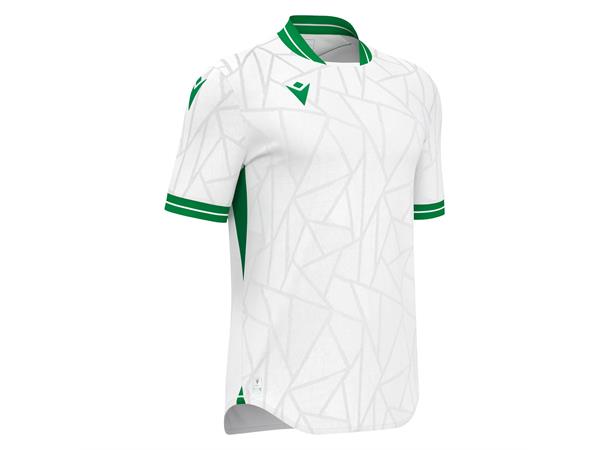 CERBERUS ECO shirt WHT/GRN 3XS Teknisk kamp og treningsdrakt - Unisex 