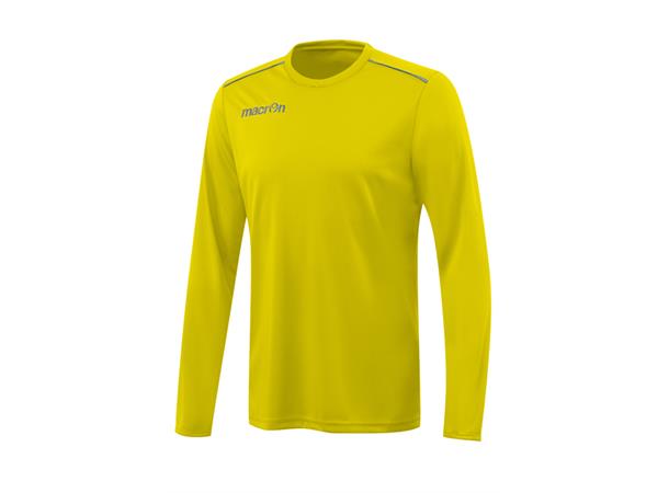 Rigel shirt longsleeve YEL S Teknisk treningsskjorte - Unisex 