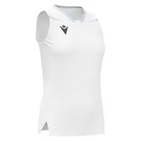 Lily Eco Sleeveless Shirt WHT/SLV M Teknisk kamp og treningsdrakt - Dame